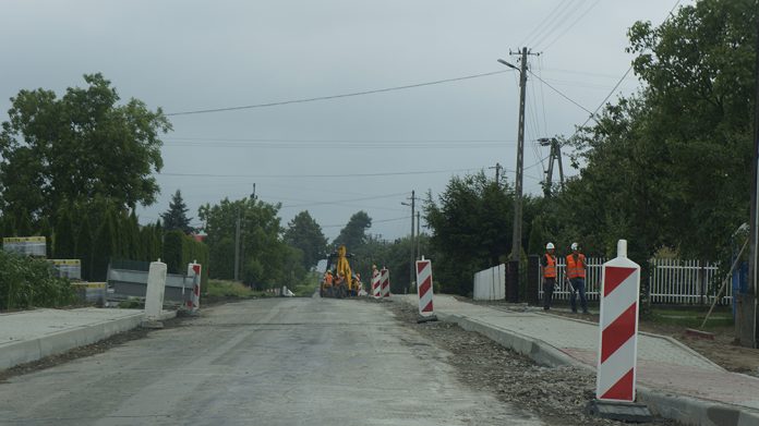 Zamknięcie ulicy Andrychowskiej w Piotrowicach