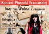 Koncert piosenki francuskiej – Joanna Wolny w Zatorze