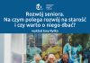 #ZATOR ROK Rozwój seniora. Wykład dla słuchaczy UTW