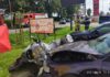 #ZATOR Zderzenie motocykla z samochodem. Motocyklista przewieziony do szpitala. KPP Oświęcim. Zator wypadek drogowy motocyklista i samochód 16.08