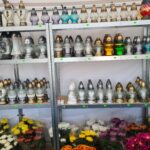 Warzywniak Borówka. Chryzantemy, stroiki, znicze na cmentarz