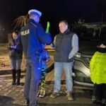 Akcja Świeć przykładem noś odblaski 2021 Polanka Wielka