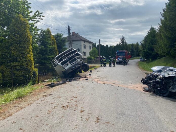 KPP-Oświęcim-wypadek-zator-osiek