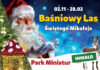 Park Miniatur w zimowej scenerii, czyli Baśniowy Las Świętego Mikołaja