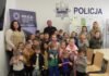 Przedszkolaki z Palczowic zapoznawały się z zasadami bezpieczeństwa i służbą policjanta