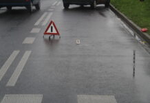 #PRZECISZÓW Zderzenie samochodów osobowych przed przejściem dla pieszych