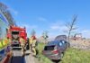 #PRZECISZÓW Dachowanie osobówki w przydrożnym rowie
